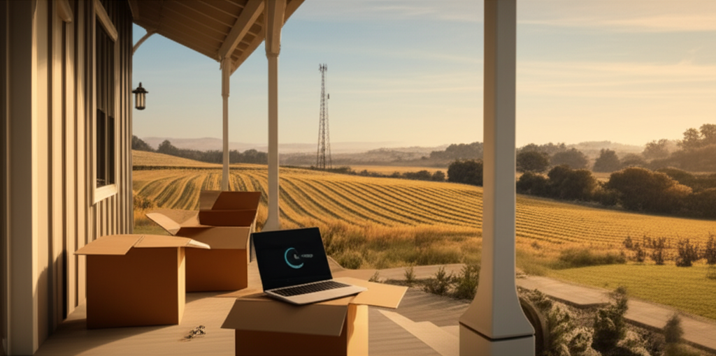 Moving to a Rural Area? How to Get Reliable Internet