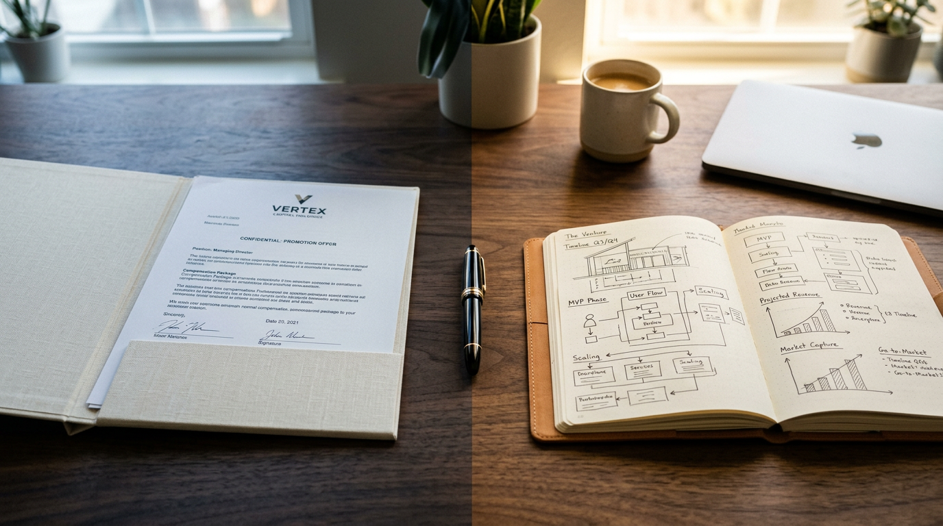 Should You Turn Down a Promotion to Start a Business?