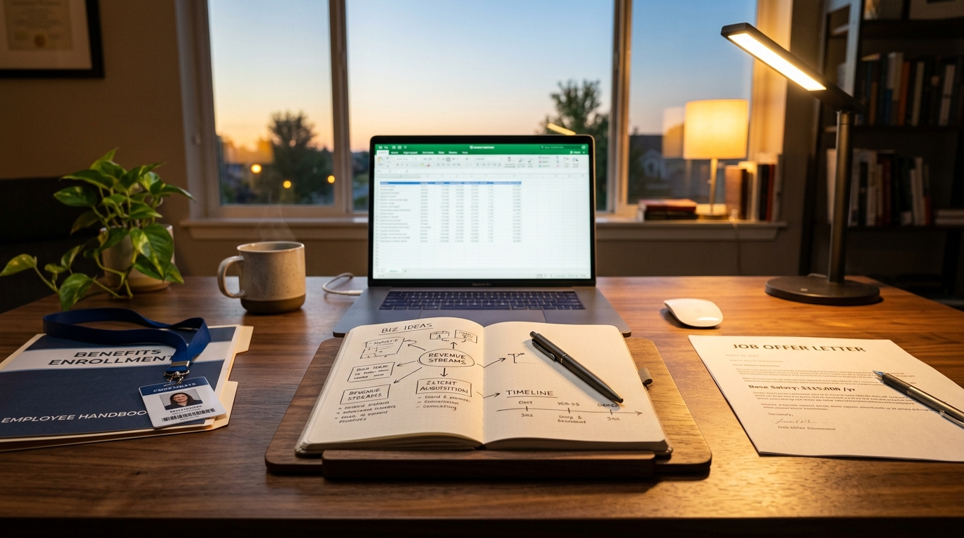 Stay for Benefits or Leave for More Pay? Try Option C